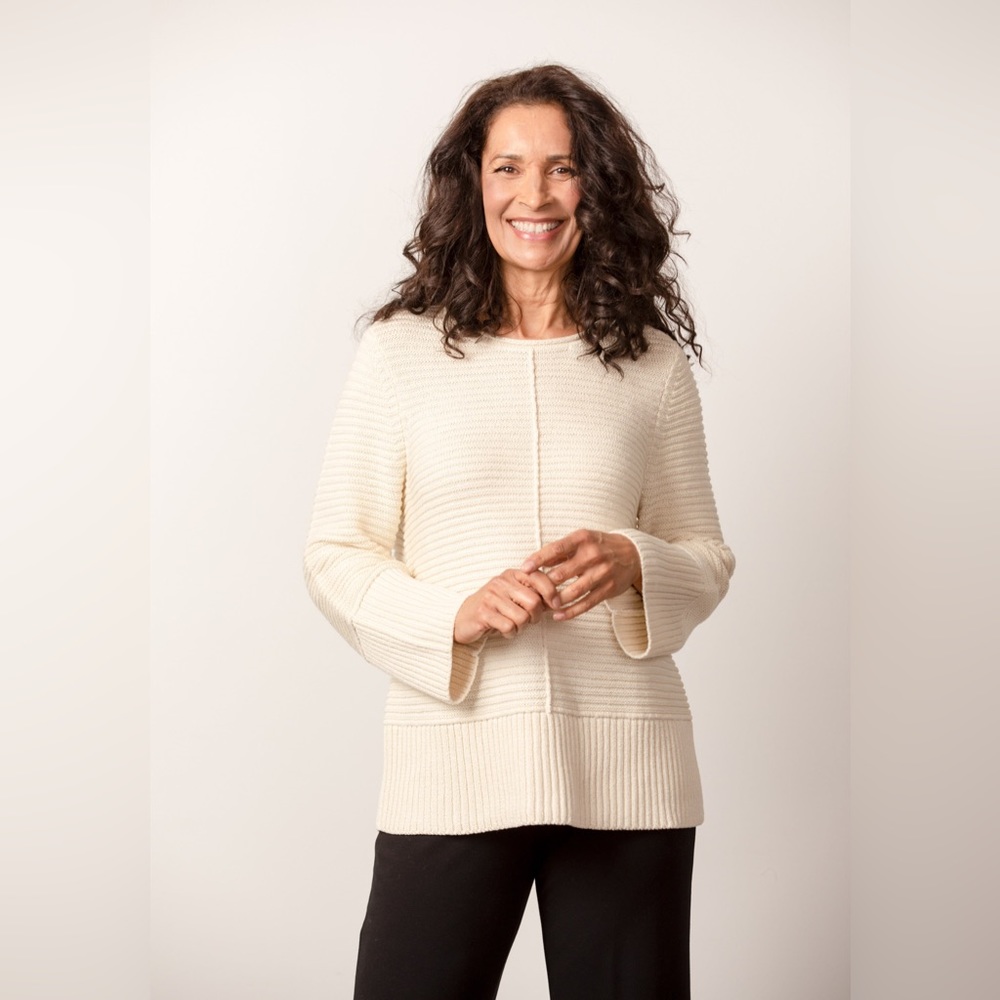 Classy ribbed knit sweater by Habitat